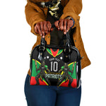 Personalized St Kitts And Nevis Patriots Cricket Shoulder Handbag Dynamic Player Celebration Team Pride