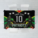 Personalized St Kitts And Nevis Patriots Cricket Tablecloth Dynamic Player Celebration Team Pride