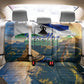 Lesotho Independence Day Back Car Seat Cover Basotho Hat Flag And Cultural Heritage