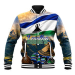 Lesotho Independence Day Baseball Jacket Basotho Hat Flag And Cultural Heritage