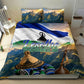Lesotho Independence Day Bedding Set Basotho Hat Flag And Cultural Heritage