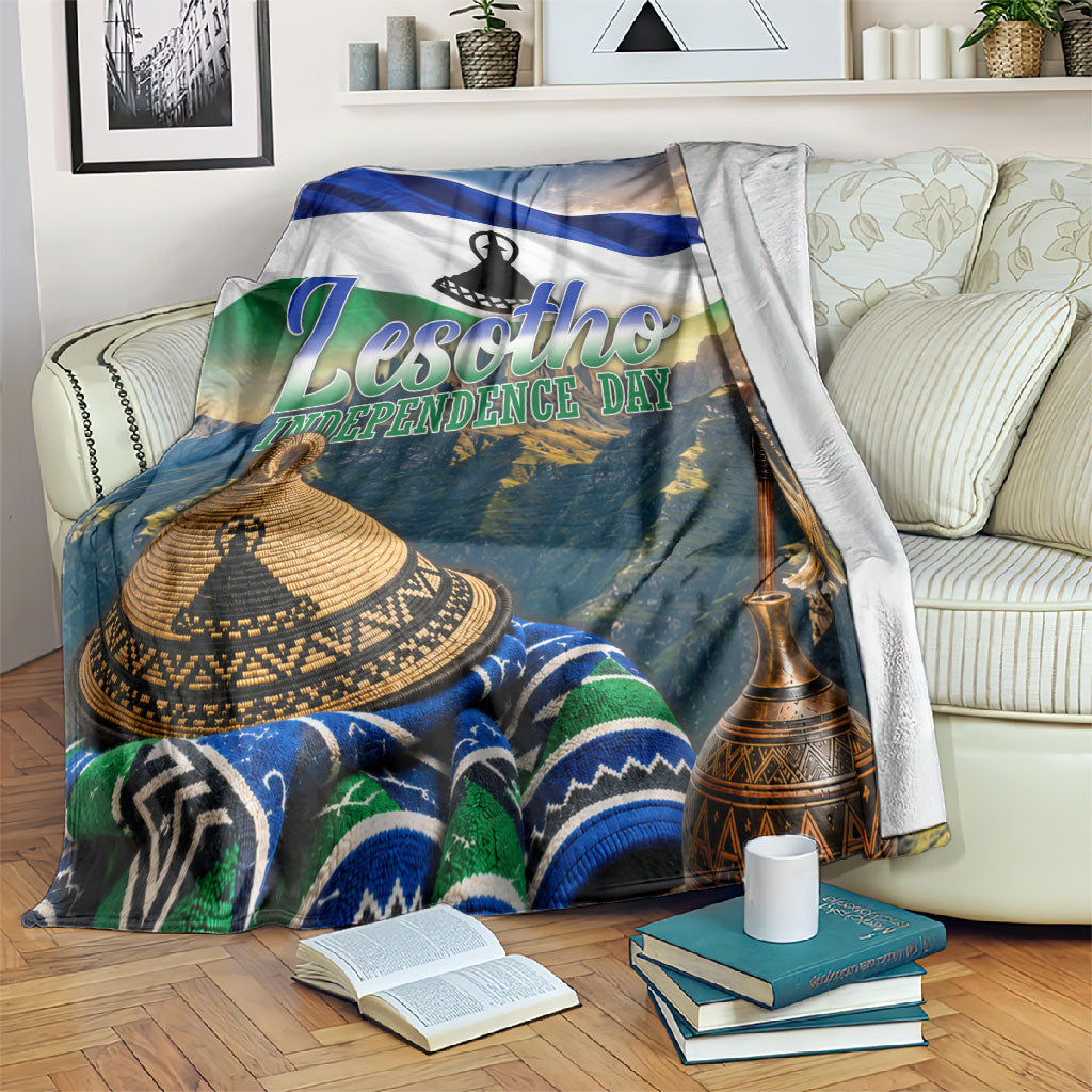 Lesotho Independence Day Blanket Basotho Hat Flag And Cultural Heritage