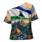 Lesotho Independence Day Cross Shoulder Shirt Basotho Hat Flag And Cultural Heritage