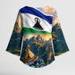 Lesotho Independence Day Kimono Sleeve Blouse Basotho Hat Flag And Cultural Heritage