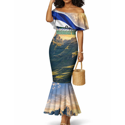 Lesotho Independence Day Mermaid Dress Basotho Hat Flag And Cultural Heritage