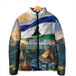 Lesotho Independence Day Padded Jacket Basotho Hat Flag And Cultural Heritage