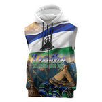 Lesotho Independence Day Sleeveless Zip Hoodie Basotho Hat Flag And Cultural Heritage