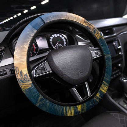 Lesotho Independence Day Steering Wheel Cover Basotho Hat Flag And Cultural Heritage