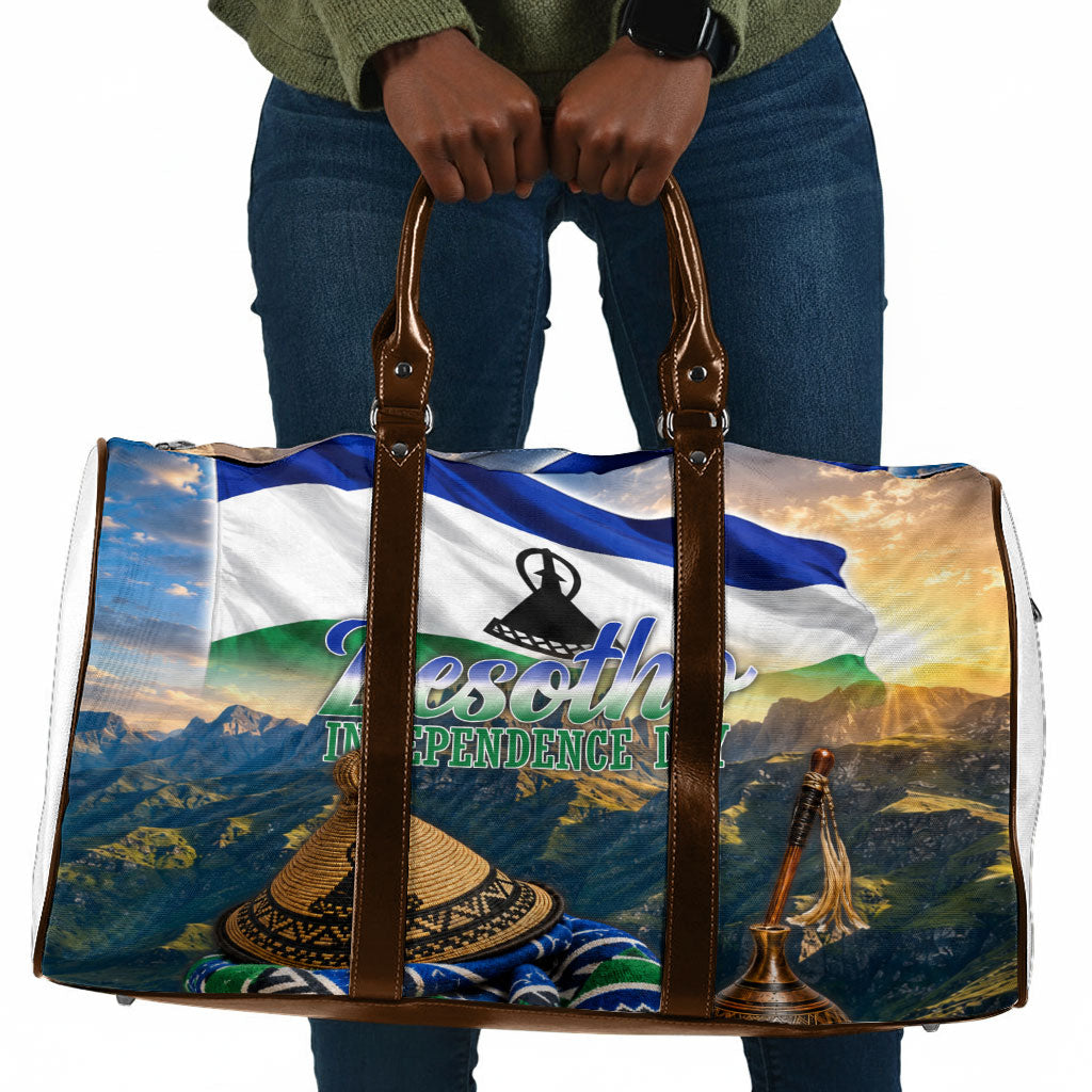Lesotho Independence Day Travel Bag Basotho Hat Flag And Cultural Heritage