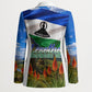Lesotho Independence Day Blazer National Flag Scenic Mountain Landscape And Floral