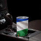 Lesotho Independence Day Tumbler Cup National Flag Scenic Mountain Landscape And Floral