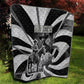 Bass Reeves Deputy Marshal Quilt Black White Vintage Lawman Horse Badge Sunburst