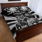 Bass Reeves Deputy Marshal Quilt Bed Set Black White Vintage Lawman Horse Badge Sunburst