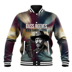 Bass Reeves Black Cowboy Legend Baseball Jacket Vintage Pop Art US Marshal Horse Desert