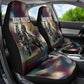 Bass Reeves Black Cowboy Legend Car Seat Cover Vintage Pop Art US Marshal Horse Desert