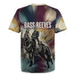 Bass Reeves Black Cowboy Legend Rugby Jersey Vintage Pop Art US Marshal Horse Desert