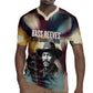 Bass Reeves Black Cowboy Legend Rugby Jersey Vintage Pop Art US Marshal Horse Desert
