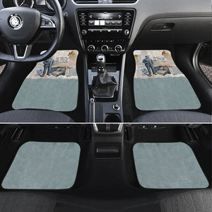 Arturo Schomburg Harlem Renaissance Car Mats Beige Grey Vintage Torn Paper History Portrait