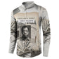 James Baldwin Truth Has A Voice Button Sweatshirt Vintage Newspaper Collage Book Writer