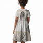James Baldwin Truth Has A Voice Kid Short Sleeve Dress Vintage Newspaper Collage Book Writer
