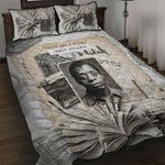 James Baldwin Truth Has A Voice Quilt Bed Set Vintage Newspaper Collage Book Writer