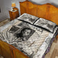 James Baldwin Truth Has A Voice Quilt Bed Set Vintage Newspaper Collage Book Writer