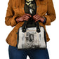 James Baldwin Truth Has A Voice Shoulder Handbag Vintage Newspaper Collage Book Writer