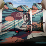 James Baldwin Let The Truth Stand Tall Back Car Seat Cover Retro Pop Art Vintage Book Writer Portrait