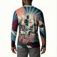 James Baldwin Let The Truth Stand Tall Button Sweatshirt Retro Pop Art Vintage Book Writer Portrait