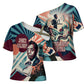 James Baldwin Let The Truth Stand Tall Cross Shoulder Shirt Retro Pop Art Vintage Book Writer Portrait