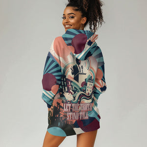 James Baldwin Let The Truth Stand Tall Hoodie Dress Retro Pop Art Vintage Book Writer Portrait
