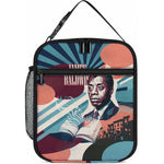 James Baldwin Let The Truth Stand Tall Lunch Bag Retro Pop Art Vintage Book Writer Portrait