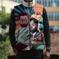 James Baldwin Let The Truth Stand Tall Sleeveless Puffer Jacket Retro Pop Art Vintage Book Writer Portrait