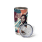 James Baldwin Let The Truth Stand Tall Tumbler Cup Retro Pop Art Vintage Book Writer Portrait