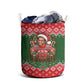 Stokely Carmichael Black Power Christmas Laundry Basket Retro Knit Pattern Civil Rights Voting Quote Art