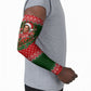 Stokely Carmichael Black Power Christmas Arm Sleeves Retro Knit Pattern Civil Rights Voting Quote Art