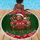 Stokely Carmichael Black Power Christmas Beach Blanket Retro Knit Pattern Civil Rights Voting Quote Art