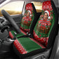Stokely Carmichael Black Power Christmas Car Seat Cover Retro Knit Pattern Civil Rights Voting Quote Art