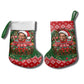 Stokely Carmichael Black Power Christmas Stocking Retro Knit Pattern Civil Rights Voting Quote Art