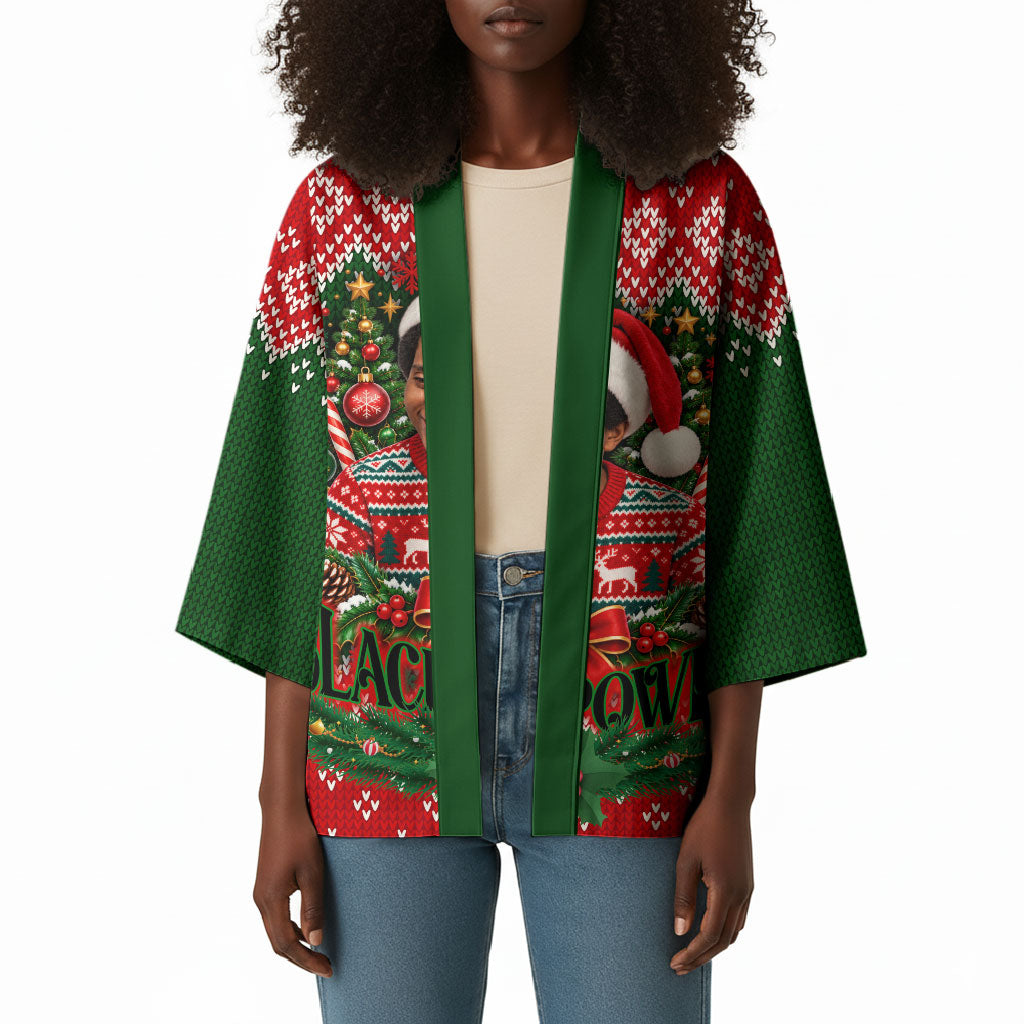 Stokely Carmichael Black Power Christmas Kimono Retro Knit Pattern Civil Rights Voting Quote Art