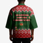 Stokely Carmichael Black Power Christmas Kimono Retro Knit Pattern Civil Rights Voting Quote Art