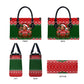 Stokely Carmichael Black Power Christmas Leather Bag Retro Knit Pattern Civil Rights Voting Quote Art