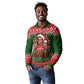 Stokely Carmichael Black Power Christmas Long Sleeve Polo Shirt Retro Knit Pattern Civil Rights Voting Quote Art