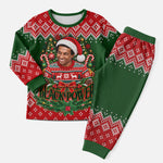 Stokely Carmichael Black Power Christmas Pajama Set Retro Knit Pattern Civil Rights Voting Quote Art