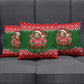 Stokely Carmichael Black Power Christmas Pillow Cover Retro Knit Pattern Civil Rights Voting Quote Art