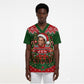 Stokely Carmichael Black Power Christmas Scrub Top Retro Knit Pattern Civil Rights Voting Quote Art