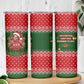 Stokely Carmichael Black Power Christmas Skinny Tumbler Retro Knit Pattern Civil Rights Voting Quote Art