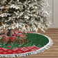 Stokely Carmichael Black Power Christmas Tree Skirt Retro Knit Pattern Civil Rights Voting Quote Art