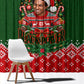 Stokely Carmichael Black Power Christmas Window Curtain Retro Knit Pattern Civil Rights Voting Quote Art