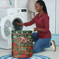 Stokely Carmichael Black Power Christmas Laundry Basket Retro Ugly Christmas Pattern Civil Rights Leader Pan African
